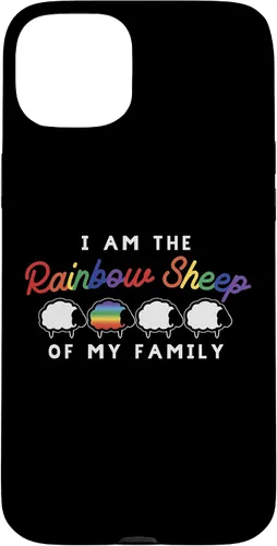 Vista 9 de iPhone 16 Soy Rainbow Ovejas De Mi Familia LGBT Gay Lesbianas Orgullo Caso