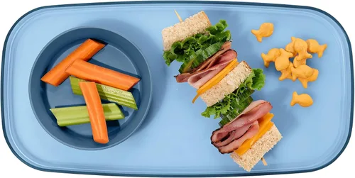 Vista 6 de madesmart dipware - Plato pequeño para servir, apilable y extraíble, para salsa, queso, ensalada, aceitunas, apto para lavavajillas y microondas