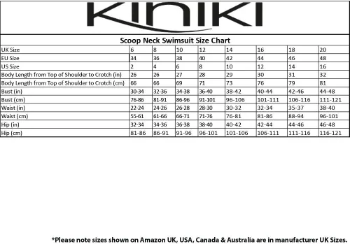 Vista 7 de Kiniki Storm Tan Through - Bañador de cuello redondo, Multi