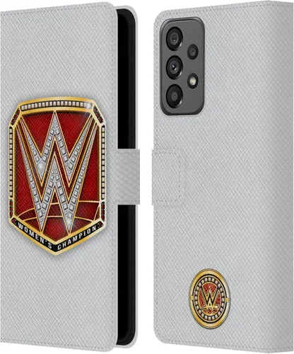 Vista 155 de Head Case Designs Officially Licensed WWE Cruiserweight Champion Title Belts Leather Wallet Case Compatible with Samsung Galaxy A07 4G Campeón
