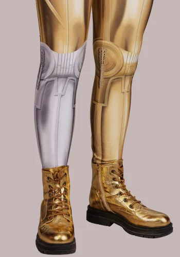 Vista 9 de Disfraz de Mujer C3PO de Star Wars Multicolor