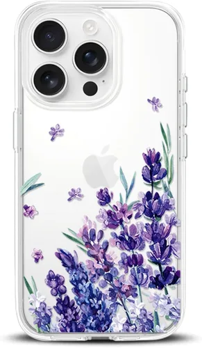Vista 12 de Compatible con iPhone 15, funda transparente de encaje negro floral a prueba de golpes, parte trasera dura, delgada, bonita funda transparente