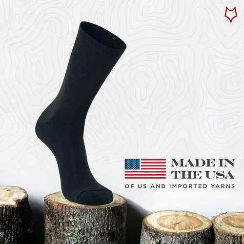 Vista 2 de FoxRiver mens unisex Wick Dry Auras Ultra-lightweight Liner Crew Socks