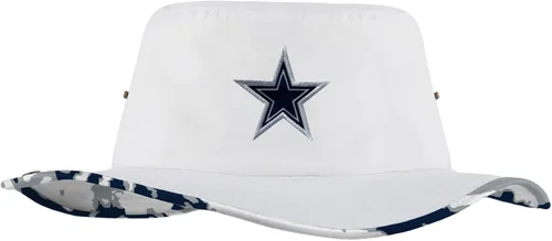 Vista 58 de FOCO - Sombrero deportivo para mujer, con logotipo de equipo de la NFL, para exteriores, para el sol Blanco híbrido