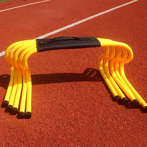 Vista 19 de YXXSDP Juego de entrenamiento de velocidad y agilidad, obstáculos de entrenamiento de obstáculos portátiles profesionales, equipo de práctica
