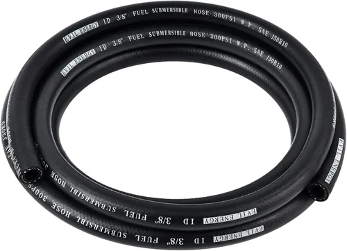 Vista 11 de EVIL ENERGY Manguera de combustible sumergible de 3/8 "E85 en línea de tanque SAE 30R10 para sistemas de combustible automotrices 1FT 300PSI