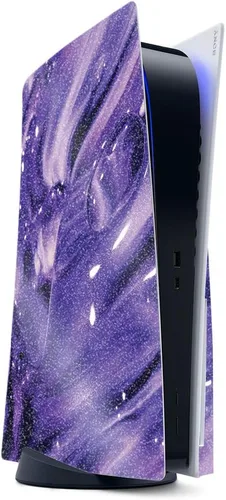 Vista 29 de MightySkins - Skin para juegos con purpurina brillante para PS5 y Playstation 5, ágata amatista, acabado duradero con purpurina de alto brillo