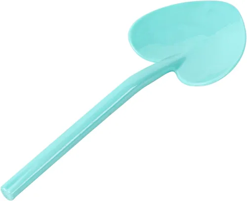 Vista 16 de Restaurantware Cucharas de postre de 3.5 pulgadas x 1.3 pulgadas, 100 mini cucharas desechables – Cucharas de degustación de plástico amarillo bebé