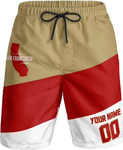 Vista 30 de Pantalones cortos de fútbol personalizados para hombre, regalos para hombres, casual, ciudad, jóvenes, aficionados, pantalones cortos deportivos