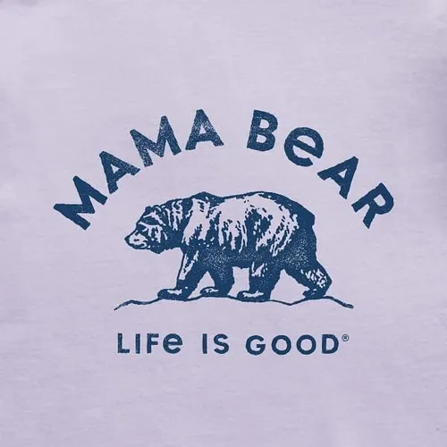 Vista 2 de Life is Good Crusher Graphic - Camiseta para mujer con diseño de I'll Be Watching You Dog