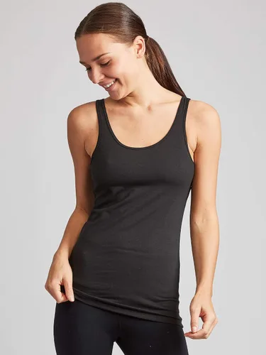 Vista 3 de Kalon Paquete de 4 camisetas sin mangas para mujer con diseño moderno y pechugona