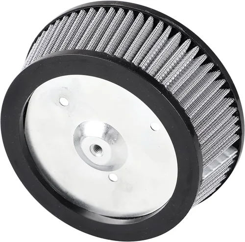 Vista 7 de Filtro limpiador de aire de alta flujo negro Sucker Entrada Compatible con Harley Dyna 1999-2017, Softail 2000-2015, Touring 1999-2007