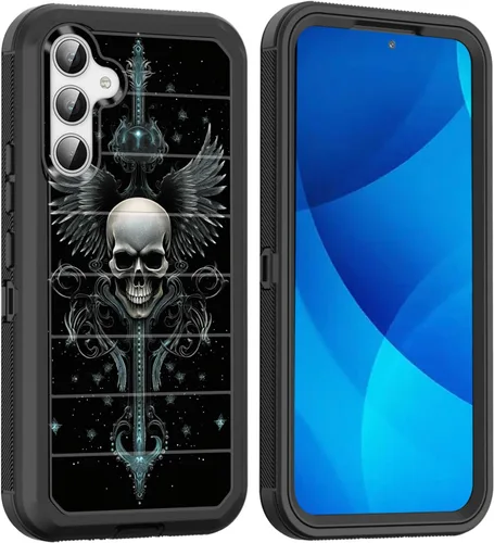 Vista 42 de Funda para Galaxy A15 5G, cuerpo completo, protección contra caídas, a prueba de polvo, resistente de 3 capas, militar, resistente, duradera