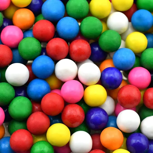 Vista 3 de Dubble Bubble Gumball Machine Refill Carton - Bolas de Chicle a Granel - Chicles de 0.625 Pulgadas Surtidos para Mini Dispensador de Dulces Pequeño
