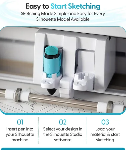Vista 6 de Pack de lapiceras Silhouette Sketch para scrapbooking