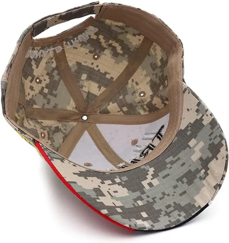 Vista 5 de Gorra de béisbol ajustable Trump 2024 Keep America Great Take America Back con bordado de bandera de Estados Unidos