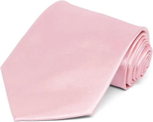 Vista 459 de tiemart Corbata de color sólido para hombre Longitud estándar