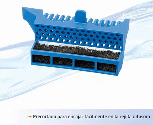Vista 8 de Aqueon Almohadillas de filtro especiales de repuesto de carbón 20/75