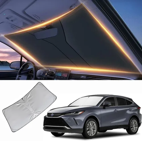 Vista 50 de Parasol para parabrisas delantero, protector de visera, accesorios para automóvil