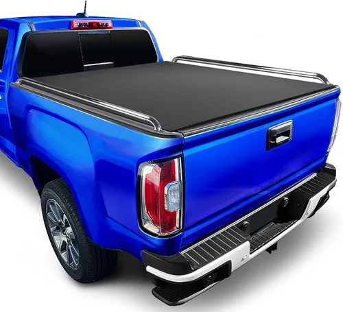 Vista 15 de Tyger Auto T1 - Funda enrollable suave para cama de camioneta, compatible con Chevy Colorado 2019-2022 / GMC Canyon Cama de 5'2" (62")