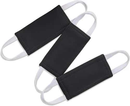 Vista 9 de PONY DANCE Cierrapuertas silencioso para bebé, cubierta de pestillo para puerta de guardería, hecha de tela sólida, correas elásticas fuertes