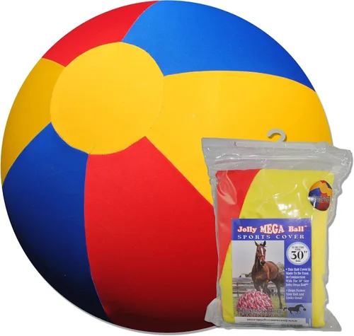Vista 2 de Horsemen's Pride Jolly Pets Mega Beach Ball Cover Cover (30 pulgadas)