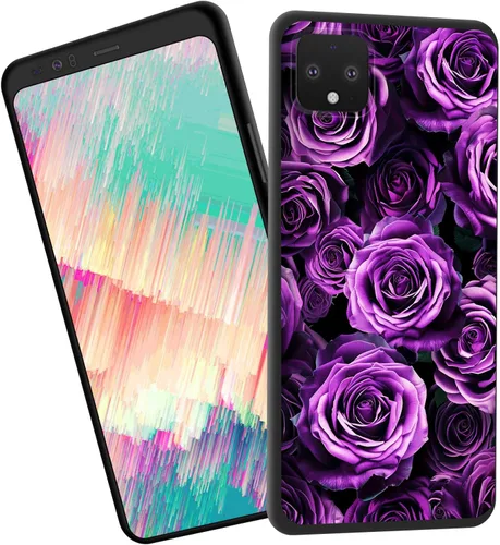 Vista 216 de Funda delgada para Google Pixel 4 XL, funda delgada de silicona de TPU suave a prueba de golpes para Google Pixel 4 XL, astronauta Galaxy