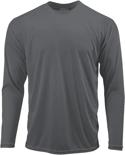 Vista 27 de DRI-Equip - Camisas de manga larga para deporte, disipa la humedad. Blanco