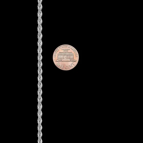 Vista 8 de LIFETIME JEWELRY 3mm Gold Rope Chain for Men & Women 24k Real Gold Plated Diamond Cut Gold Chain Necklace Women & Necklace for Men 14 to 36 Inch