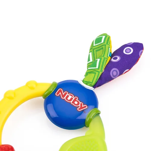 Vista 11 de Nuby Wacky - Anillo de dentición, multicolor