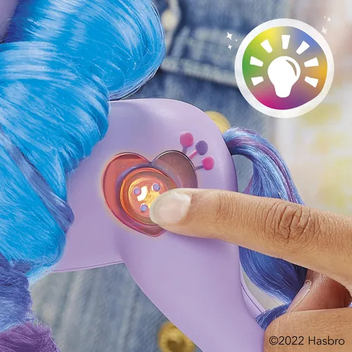 Vista 4 de Juguetes de My Little Pony: Make Your Mark Izzy Moonbow See Your Sparkle con Sonidos, Música y Luces