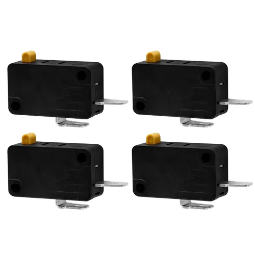 Vista 10 de BokWin 1 interruptor de acción a presión KW3 de 125 V/250 V, interruptor de límite micro para freidora de aire, microondas, aspiradora, máquina