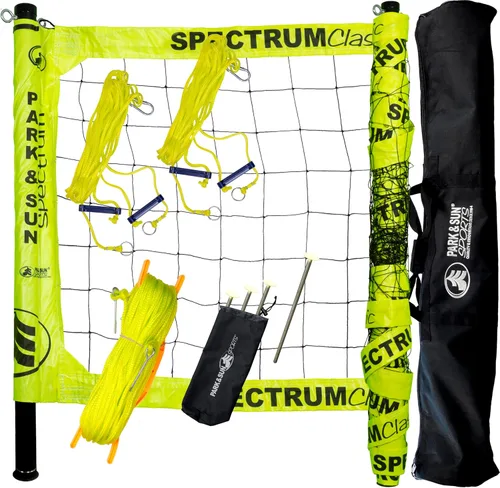Vista 11 de Park & Sun Sports Spectrum Classic: Sistema de red de voleibol profesional ajustable para exteriores