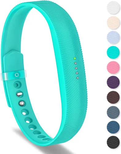 Vista 14 de Compatible con correas Flex 2, repuesto para Flex 2, accesorios deportivos, correa de silicona suave con cierre de cierre para reloj Flex 2, correa