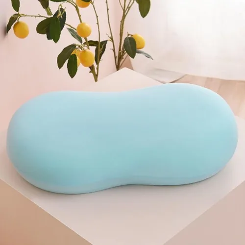 Vista 3 de Almohadas de espuma viscoelástica, almohada cervical ergonómica con contorno de cuello para dolor de cuello y hombros, almohadas ajustables
