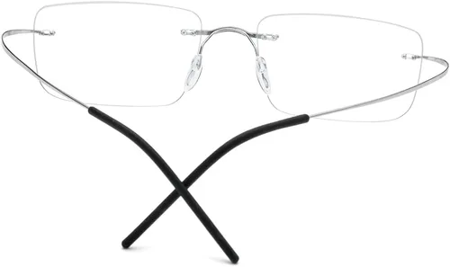Vista 6 de FONEX F85634 - Marco de lentes de titanio, sin marco, para hombres y mujeres