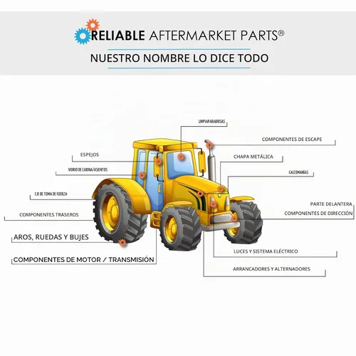 Vista 6 de Kit de sello de inyector de inyección de combustible para tractor Ford 2000 3000 4000 5000 6000 7000