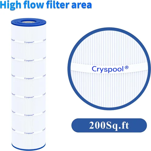 Vista 6 de Cryspool® 08063 Filtro compatible con Jandy CS200, R0462400, PJANCS200, C-8418, 11088503, 11088513, FC-0823, Cartucho de filtro de piscina de 200