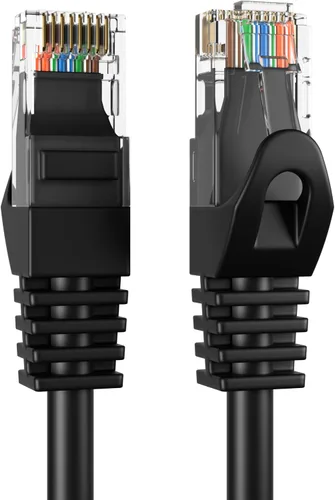 Vista 7 de Cables Direct Online Cable de conexión Ethernet de red Cat6 de 30 pies, cable de Internet de 550 Mhz, compatible con Cat5, para PC, módem