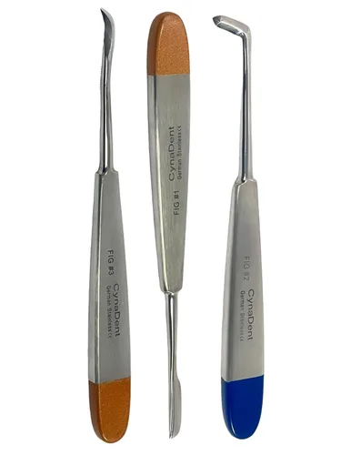 Vista 4 de ArTlAb -Elevadores dentales premium Extracción Extracción Osteotome Periotome Luxating Elevator Apical Spade Cryer Proximator Ascensor Implante