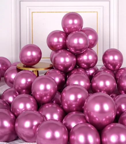Vista 10 de AULE Globos Negros Metálicos de 5 pulgadas 50 Piezas Globos de Látex Negro Cromado Helio Brillante Engrosado Globo Decoración Perfecta para Fiestas