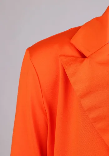 Vista 6 de Disfraz para Mujer de Lloyd Christmas Naranja de Dumb and Dumber Multicolor