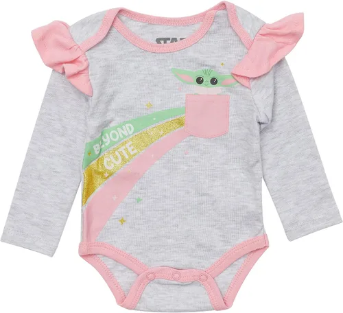 Vista 2 de Star Wars Body de manga corta de 3 piezas para bebés y niñas