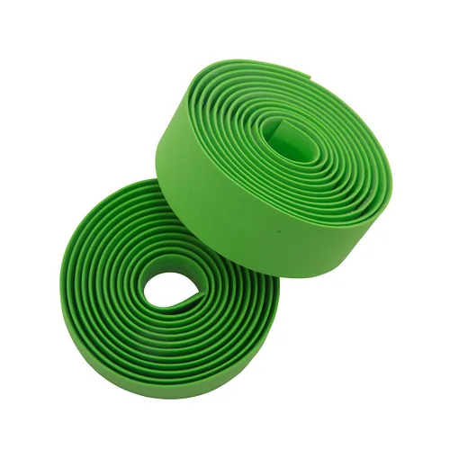 Vista 11 de Cinta para manubrio de bicicletas Planet Bike GEL con tapones reflectantes Naranja