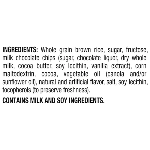 Vista 3 de Quaker Tortas de arroz grandes, chocolate, bolsas de 7.23 onzas, (paquete de 3), sin gluten, grano entero, sin colores añadidos