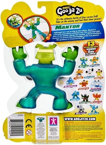 Vista 3 de Heroes of Goo Jit Zu Gjz S1 W3 Hero SGL Pk - Mantor La Mantis