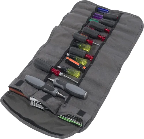 Vista 3 de Carhartt Rollo utilitario de 18 bolsillos, bolsa de organización de herramientas resistente al agua duradera