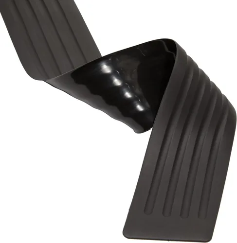 Vista 5 de Stockroom Plus Protector de parachoques trasero para automóviles y SUV, acolchado de goma universal (negro, 35 pulgadas)