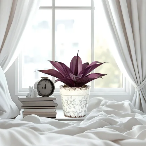 Vista 9 de Ttranewsoo Plantas Artificiales de Agave para Interiores, Resistentes a los Rayos UV, Maceteros Falsos de Agave para Decoración Exterior, Plantas