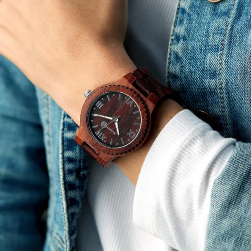 Vista 5 de EARTH WOOD Bighorn Bracelet Watch